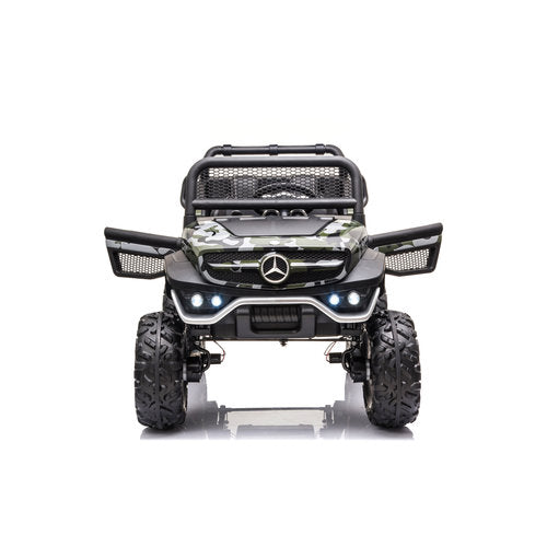 Mercedes Unimog 12V kinderauto Camouflage