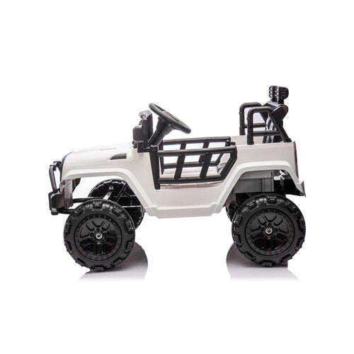 Jeep 12V Kinderauto Wit