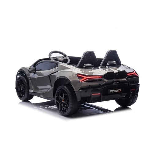 Lamborghini Revuelto 24V 2-Persoons Kinderauto Grijs