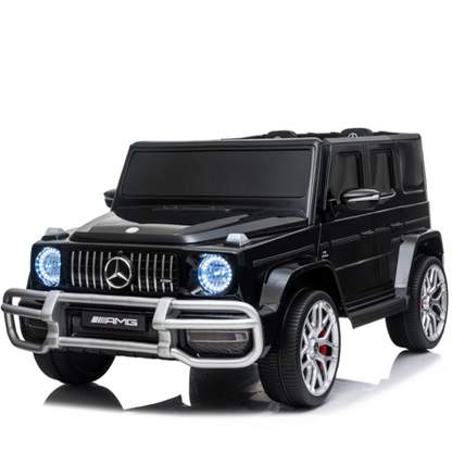 Mercedes g63 12V 2-persoons kinderauto metallic  zwart