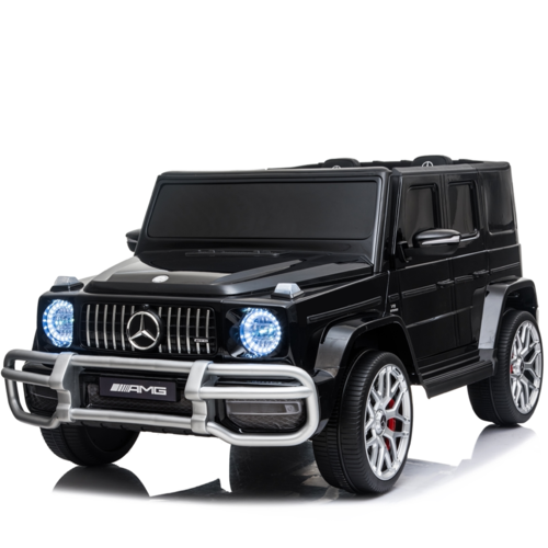Mercedes g63 12V 2-persoons kinderauto metallic  zwart