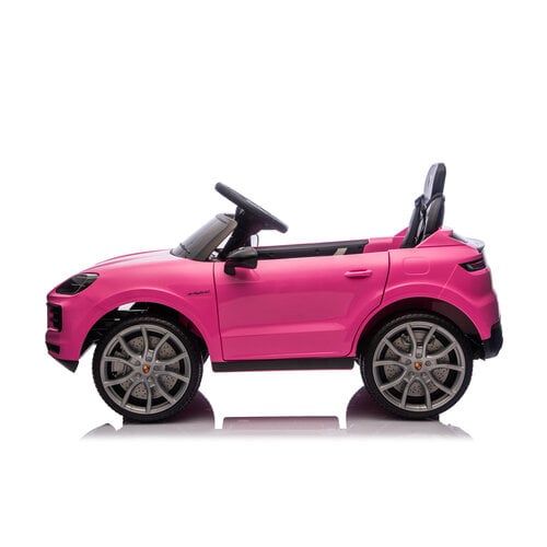 Porsche Cayenne 12V kinderauto Roze