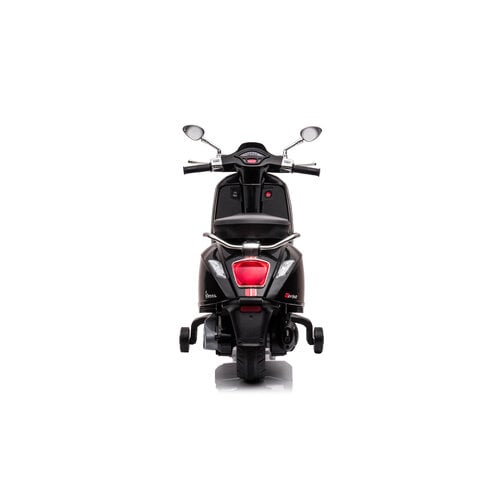 Vespa Sprint 6V Kinderscooter Zwart