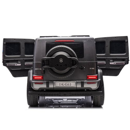 Mercedes G63 XXL 24V 2-persoons kinderauto metallic Grijs