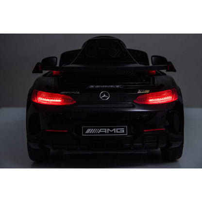 Mercedes AMG GTR 12V kinderauto Zwart