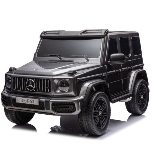 Mercedes G63 XXL 24V 2-persoons kinderauto metallic Grijs