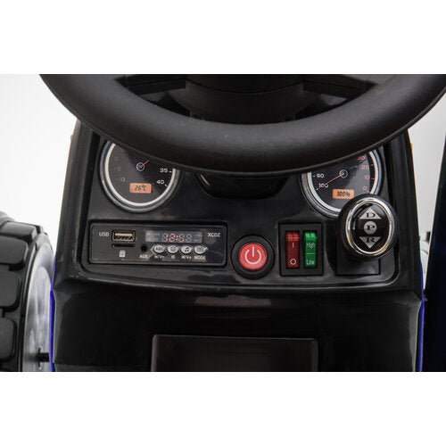 Blazin Wheels 12V kindertractor Blauw