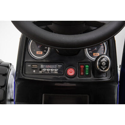 Blazin Wheels 12V kindertractor Blauw