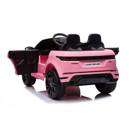 Range Rover Evoque 12V Elektrische Kinderauto Roze