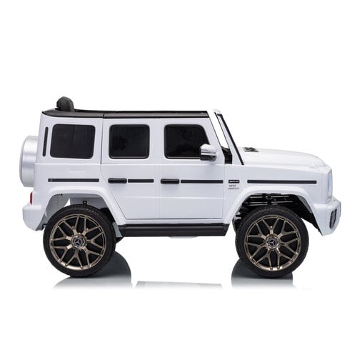 Mercedes G63 AMG 12V Kinderauto Wit