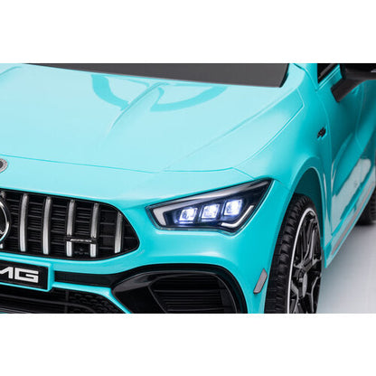 Mercedes CLA45 AMG 12V Kinderauto Lichtblauw