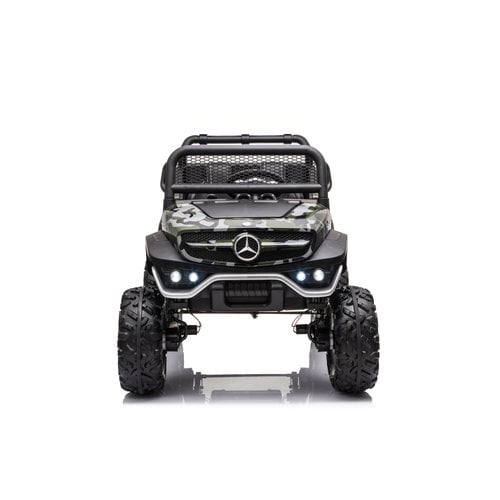 Mercedes Unimog 12V kinderauto Camouflage