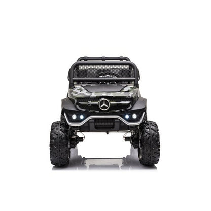 Mercedes Unimog 12V kinderauto Camouflage