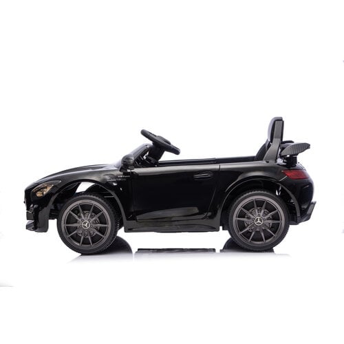 Mercedes AMG GTR 12V kinderauto Zwart