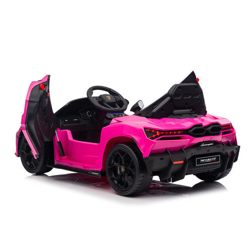 Lamborghini Revuelto 12V Kinderauto Roze
