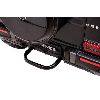 Mercedes G63 AMG XL Cabrio 24V Kinderauto Zwart