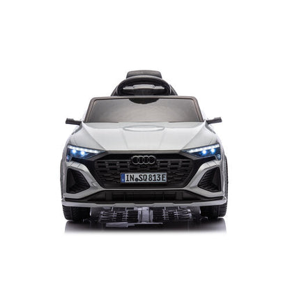 Audi SQ8 e-tron 12V Kinderauto Grijs