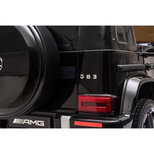 Mercedes G63 AMG Cabrio 12V Kinderauto Zwart