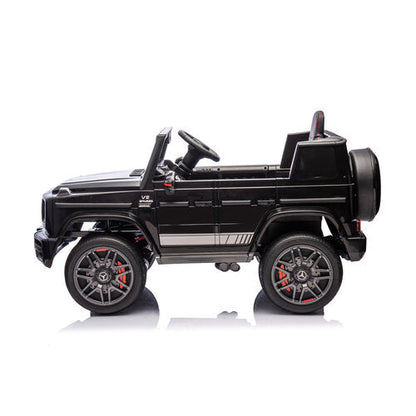 Mercedes G63 AMG XL Cabrio 24V Kinderauto Zwart