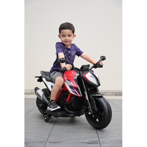 KTM 1290 Superduke kindermotor 12V Rood