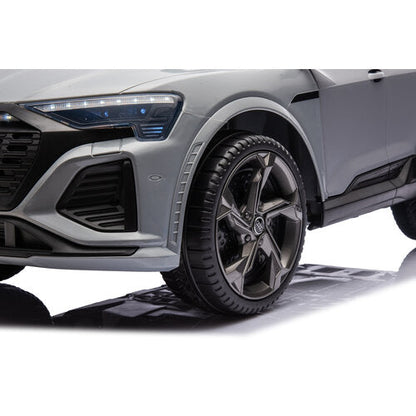 Audi SQ8 e-tron 12V Kinderauto Grijs