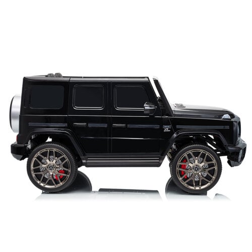 Mercedes G63 12V 2-persoons kinderauto metallic zwart