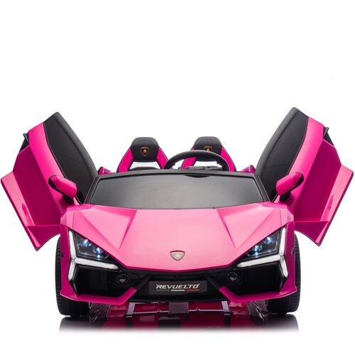 Lamborghini Revuelto 24V 2 Persoons Kinderauto Roze