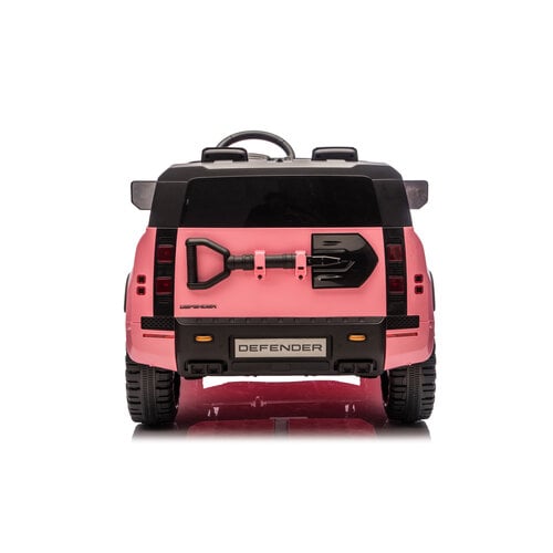Land Rover Defender 24V 2-persoons kinderauto Roze