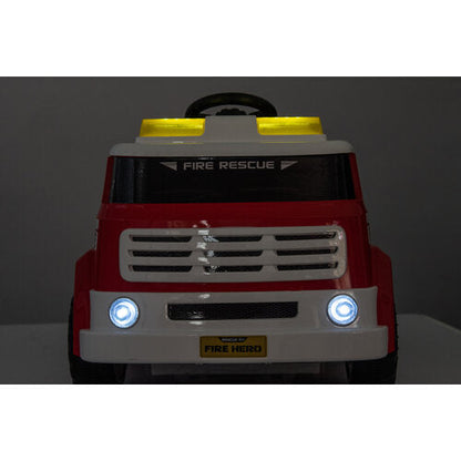 Brandweer kinderauto 12V Rood
