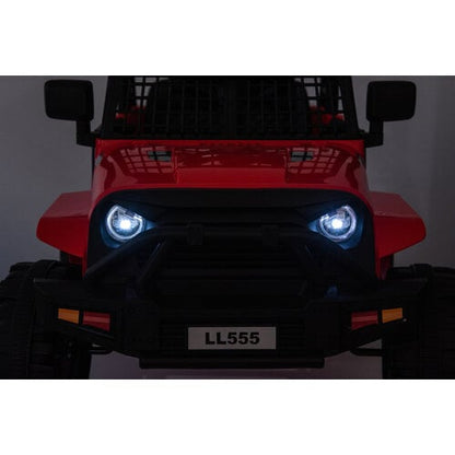 Jeep 12V Kinderauto Rood