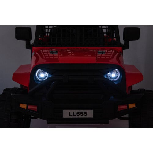 Jeep 12V Kinderauto Rood