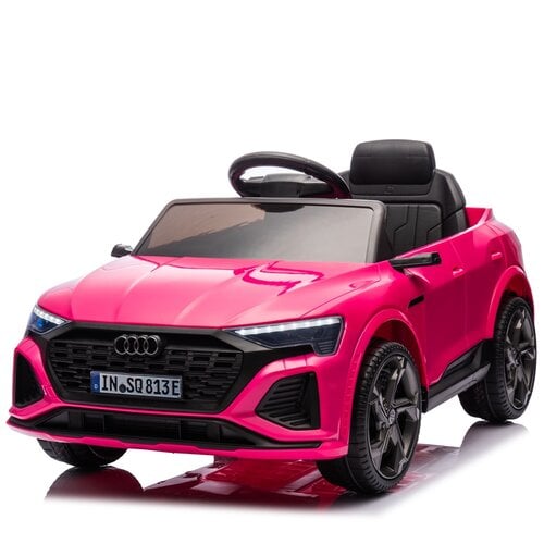 Audi SQ8 e-tron 12V Kinderauto Roze