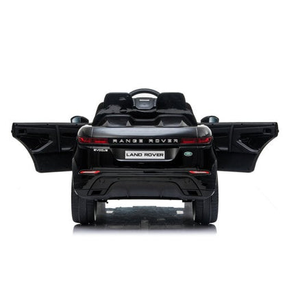 Range Rover Evoque 12V Elektrische Kinderauto Zwart