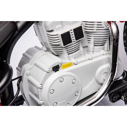 Chopper kindermotor 36 volt Rood