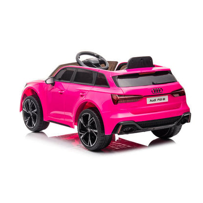 Audi RS6 12V Kinderauto Roze