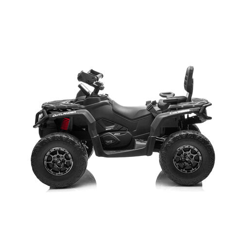 CAN-AM Outlander 24V Kinder Quad 2-Persoons Zwart