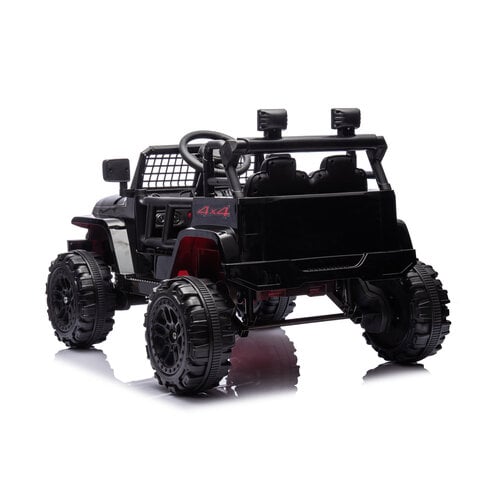 Jeep 12V Kinderauto Zwart