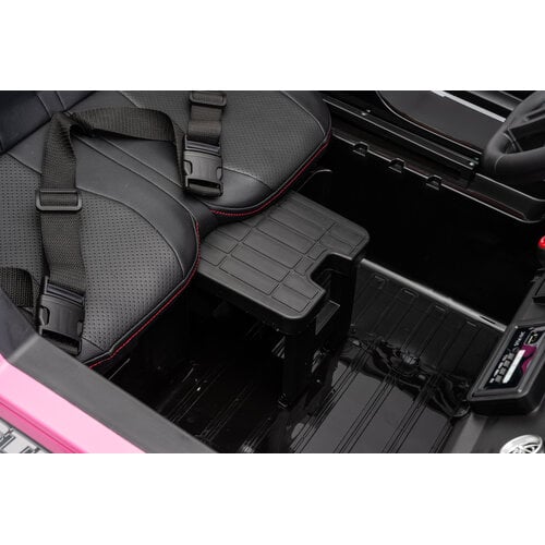 Buggy Clash 24V Hogesnelheid 2-persoons kinderauto roze
