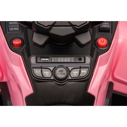CAN-AM Outlander 24V Kinderquad 2-Persoons Roze