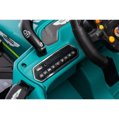 Aston Martin 24V Formule 1  Kinderauto Groen