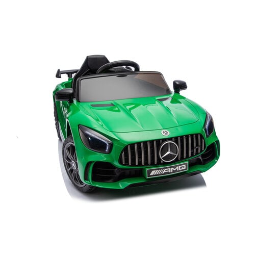 Mercedes AMG GTR 12V kinderauto Groen