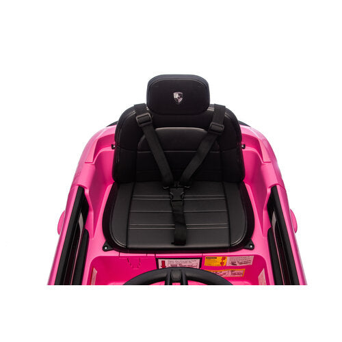 Porsche Cayenne 12V kinderauto Roze