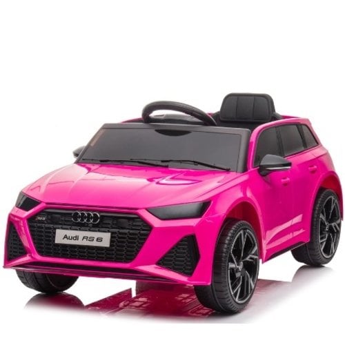 Audi RS6 12V Kinderauto Roze