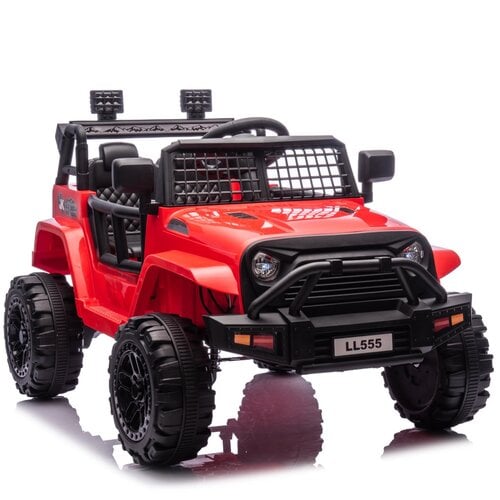 Jeep 12V Kinderauto Rood
