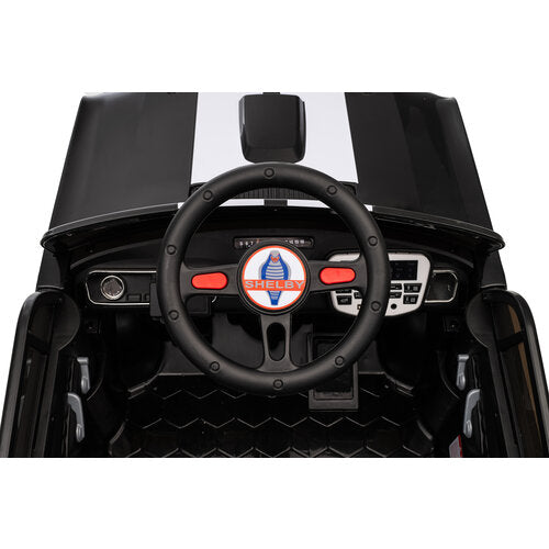 Shelby GT350 12V kinderauto Zwart
