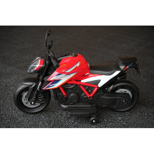 KTM 1290 Superduke kindermotor 12V Rood