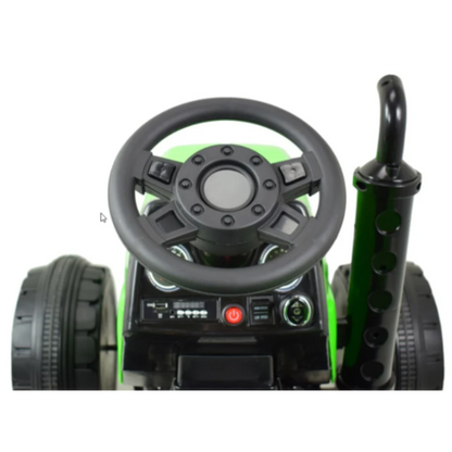 Blazin Wheels 12V kindertractor groen