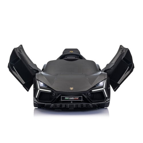 Lamborghini Revuelto 12V Kinderauto Zwart