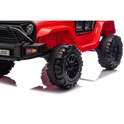 Jeep 12V Kinderauto Rood