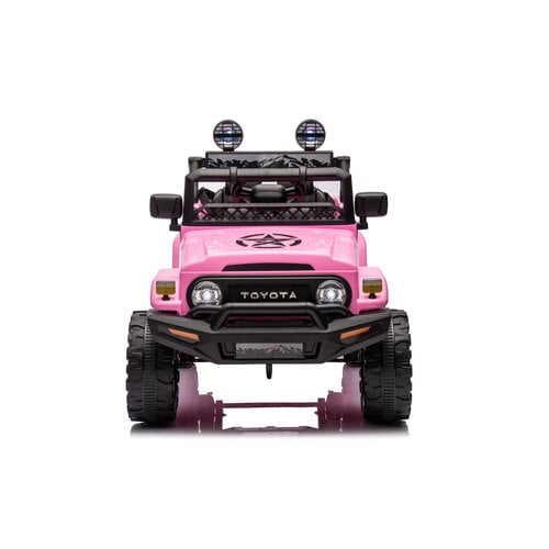 Toyota FJ Cruiser 12V kinderauto Roze